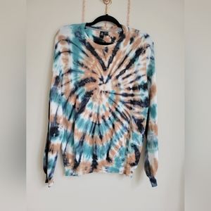 VOLCOM TIE DYE LT.WEIGHT SWEATER SIZE 4/6